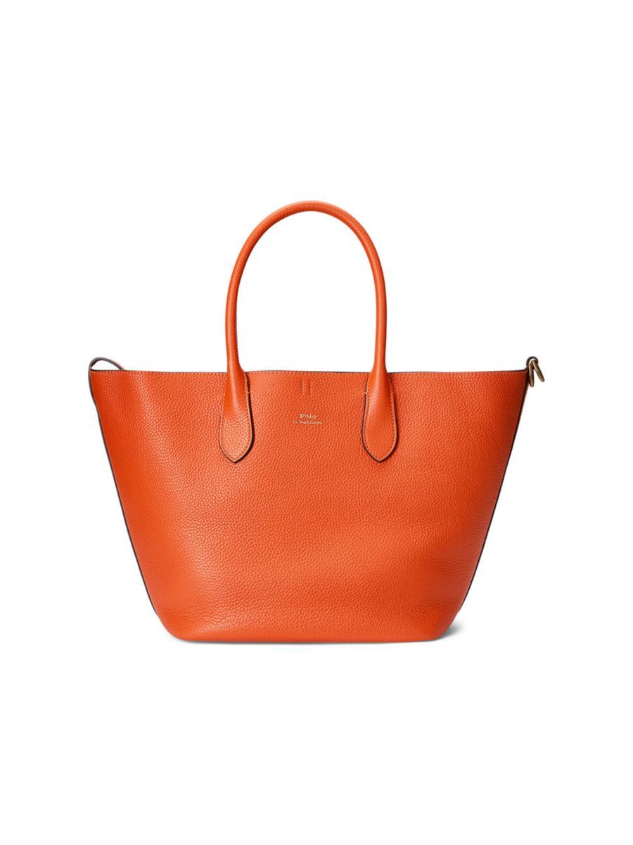 Medium Reversible Leather Tote | Saks Fifth Avenue