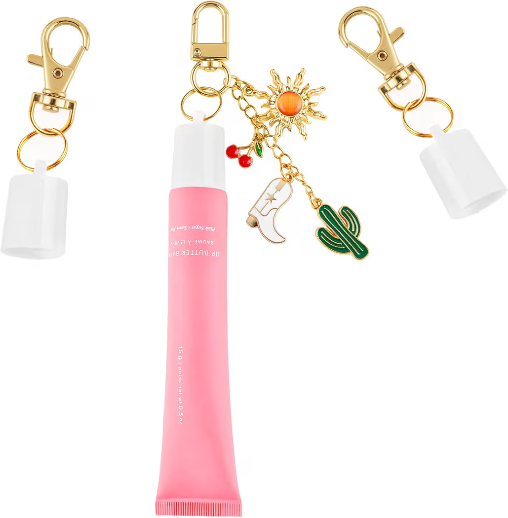 Keychain Cap Compatible with Summer Fridays 0.5 oz Lip Balm, 3 Pack Lip Gloss Keychain Compatible... | Amazon (US)