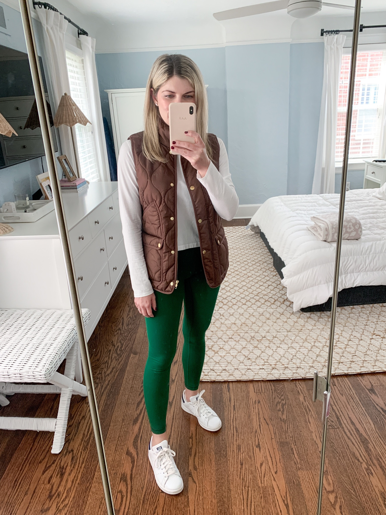 Jcrew vest, casual fall outfit idea 

#LTKSeasonal #LTKshoecrush #LTKsalealert