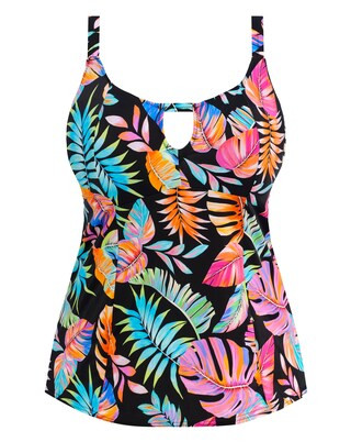 Elomi Tropical Falls Non Wired Moulded Cup Tankini Top | Simply Be (UK)