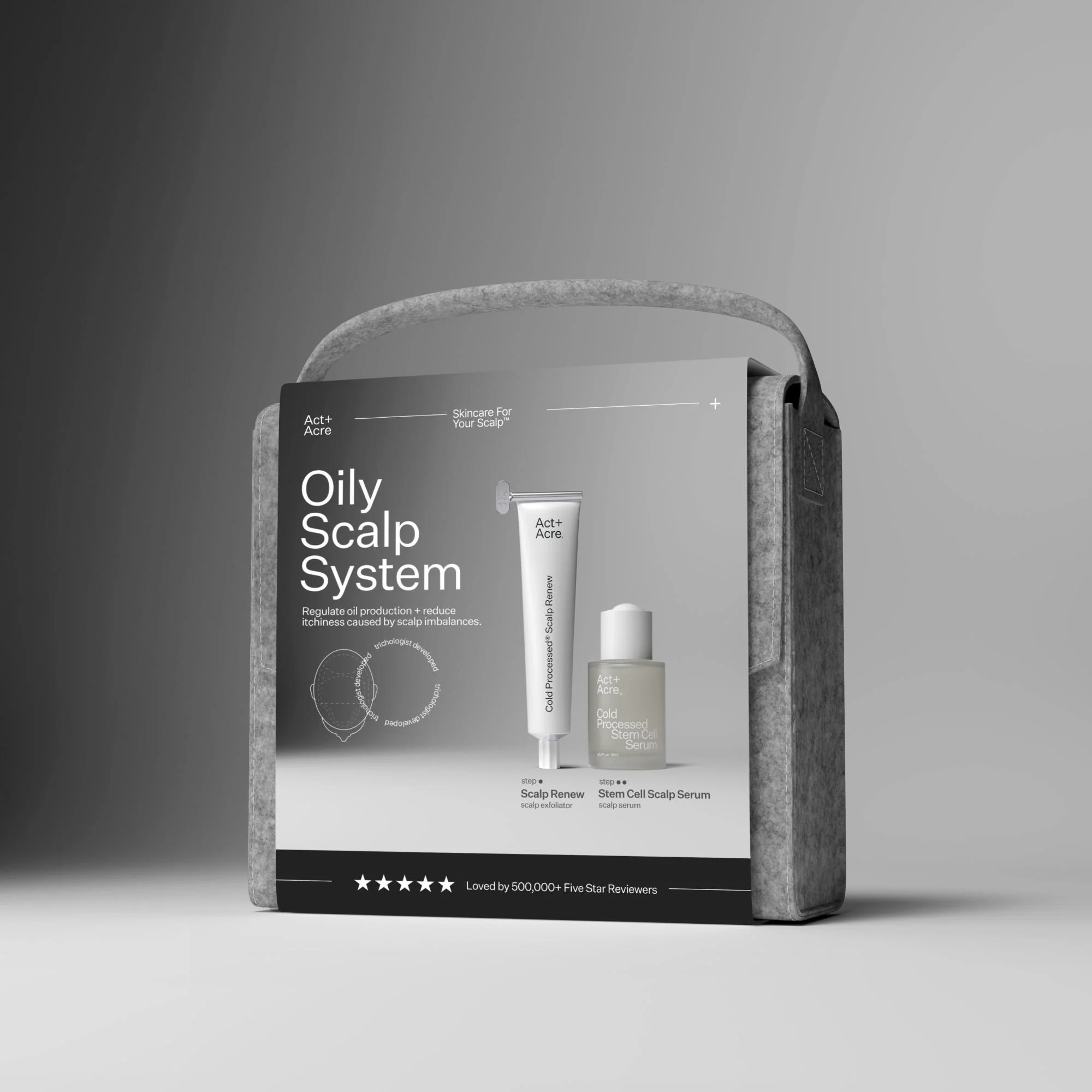 Oily Scalp System | Act+Acre