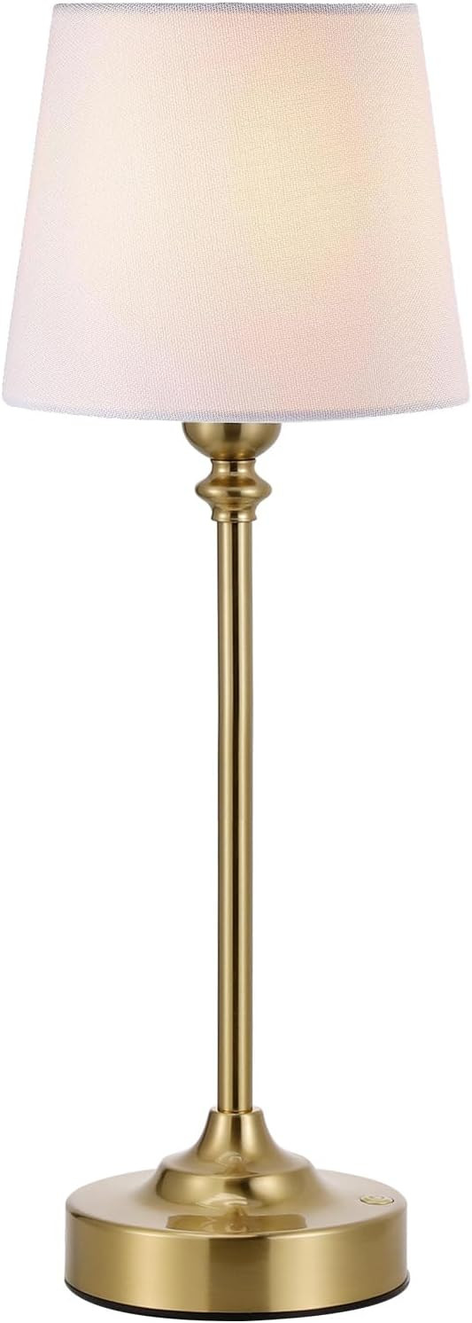 Kakanuo Gold Cordless Table Lamp with Rechargeable Battery, 1 Pack | Amazon (US)