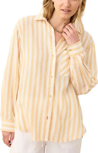 Jane Stripe Button-Up Shirt | Nordstrom