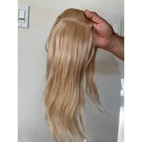 Tillstyle Medium Blonde Human Hair Toppers For Women Blonde Mono Base | Etsy (US)