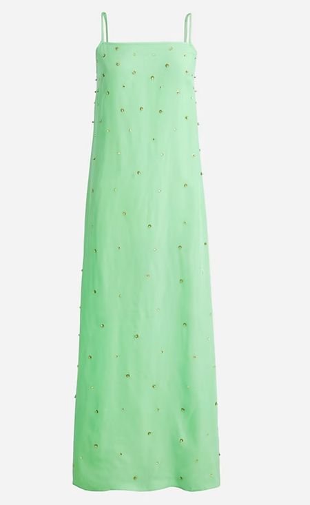 Green embellished squareneck slip dress on Poshmark 

#LTKtravel #LTKfindsunder50 #LTKfindsunder100