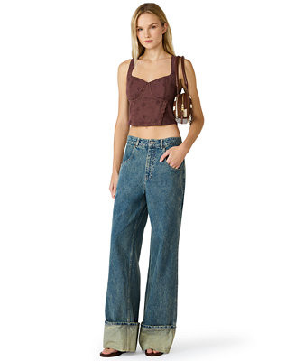 Women's Dixie Sweetheart Neck Top | Macy's