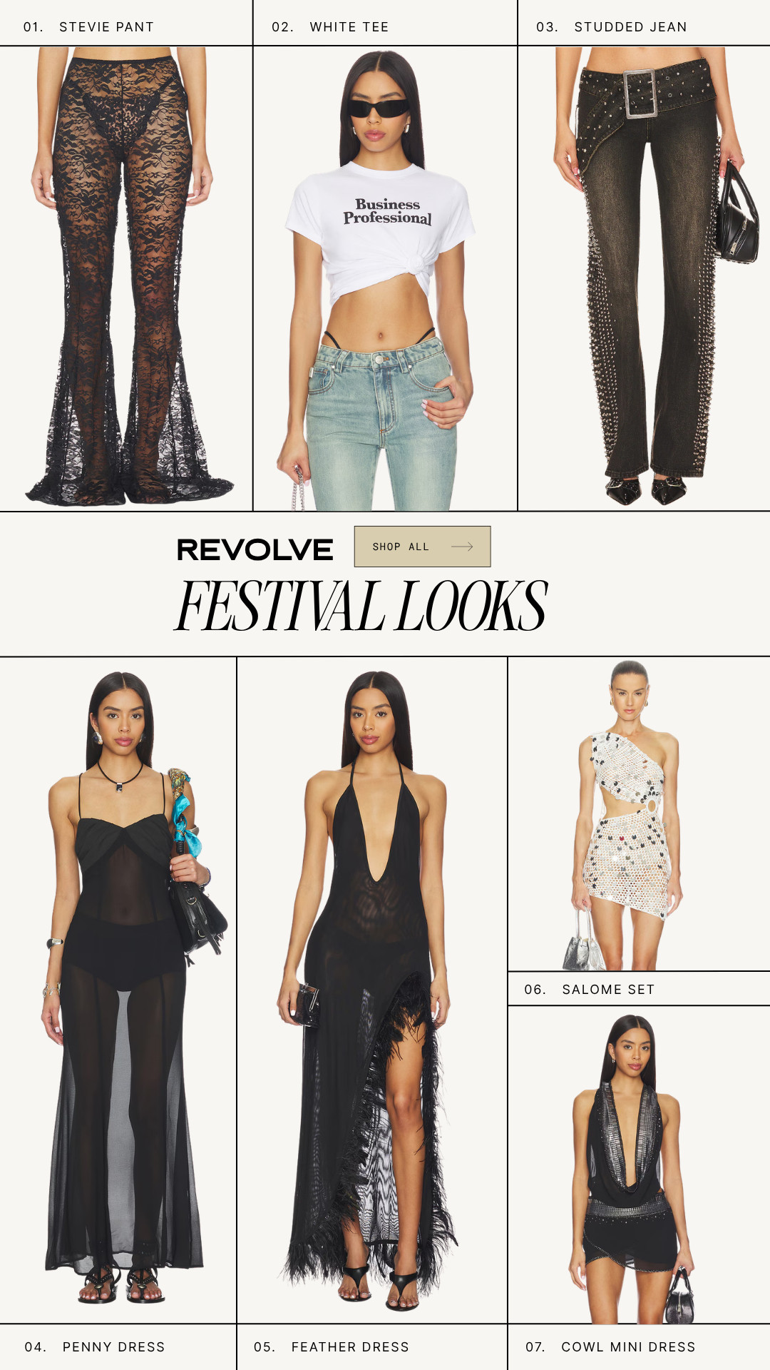 Revolve Festival Looks 🤠🖤 

 #LTKFestival #LTKgrwm #LTKootd