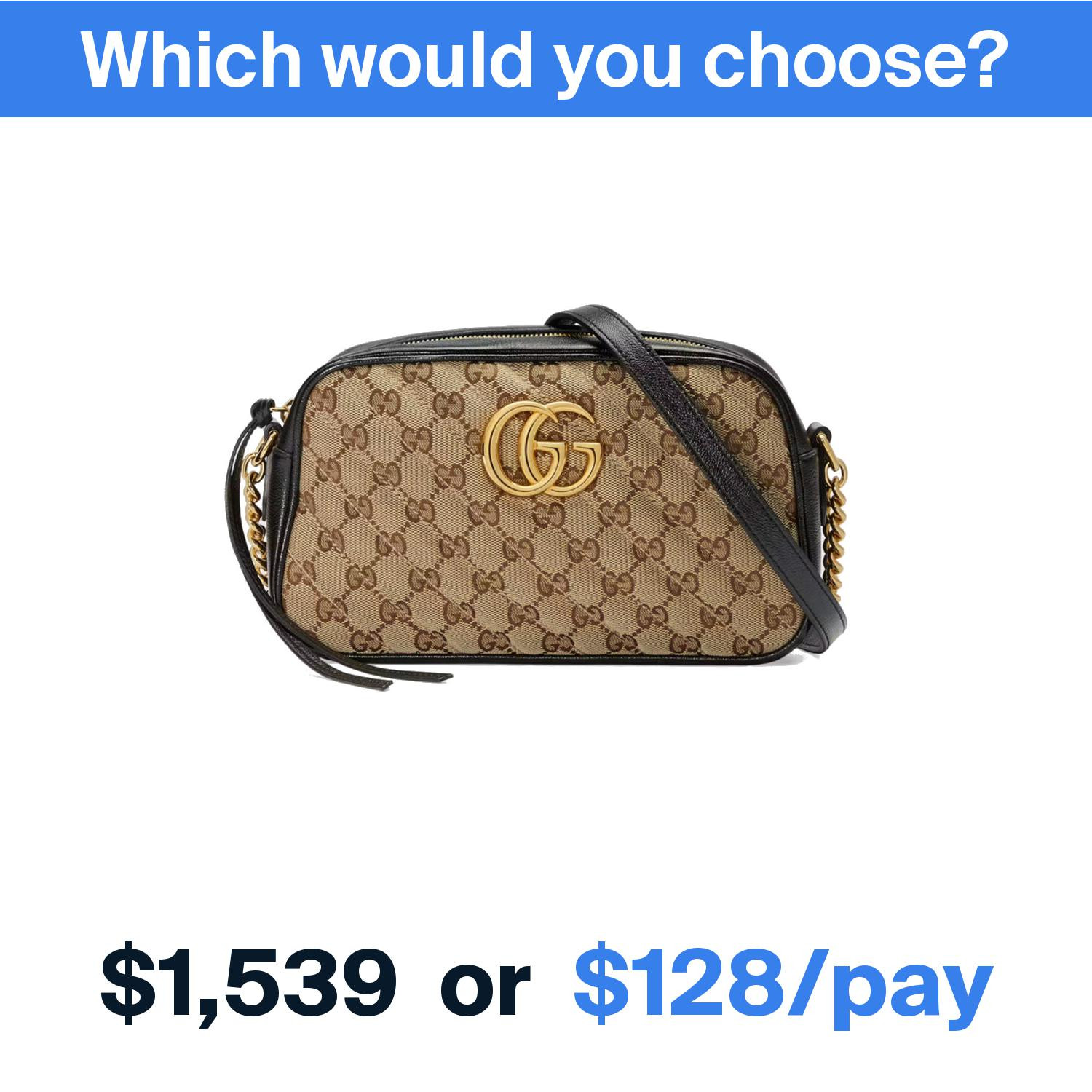Gucci - GG Marmont Small Shoulder Bag | Perpay