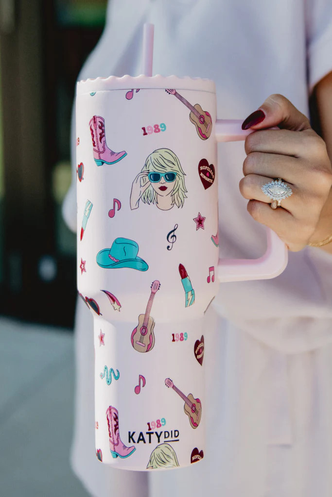 Taylor Swift Icons Drink Tumbler | Katydid.com