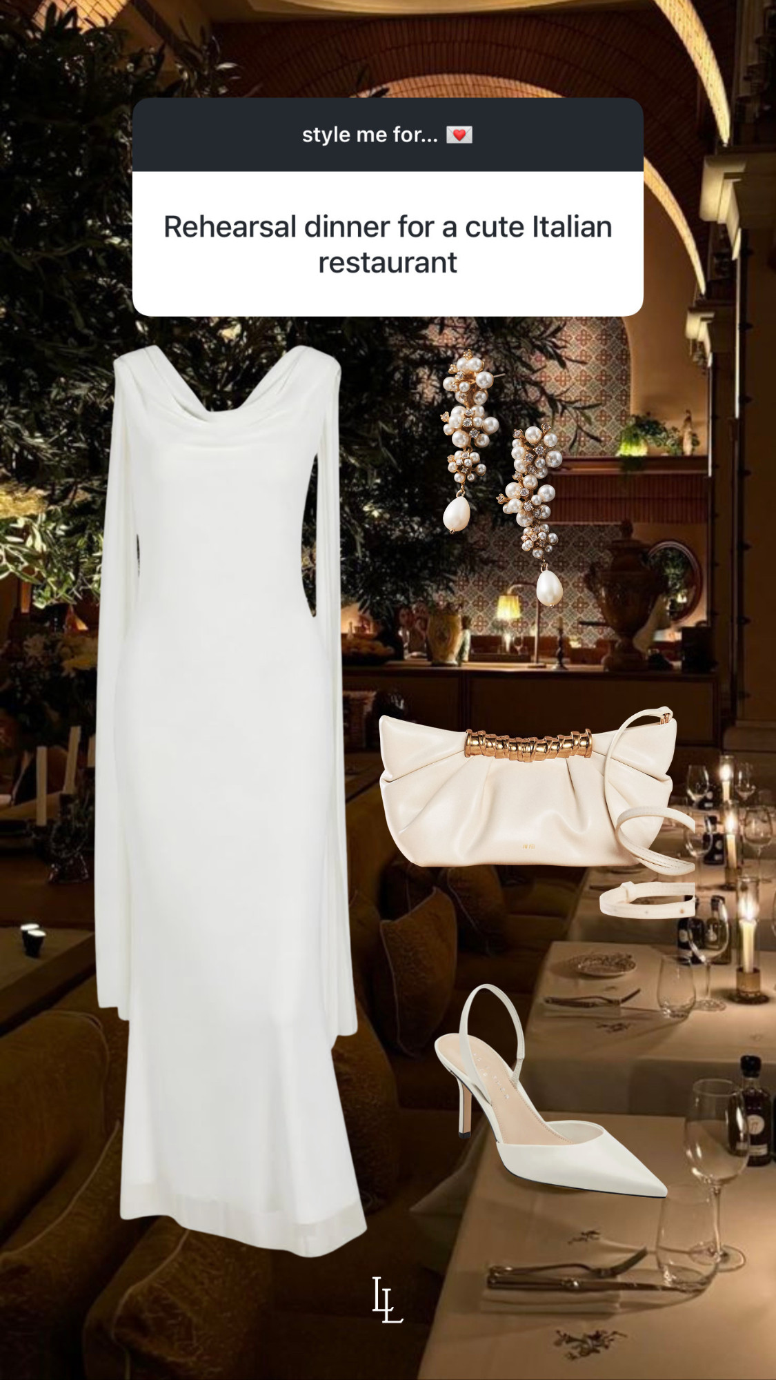 style inspo for a restaurant rehearsal dinner! this dress is under $70 from amazon! #bridal 

 #LTKootd #LTKWedding