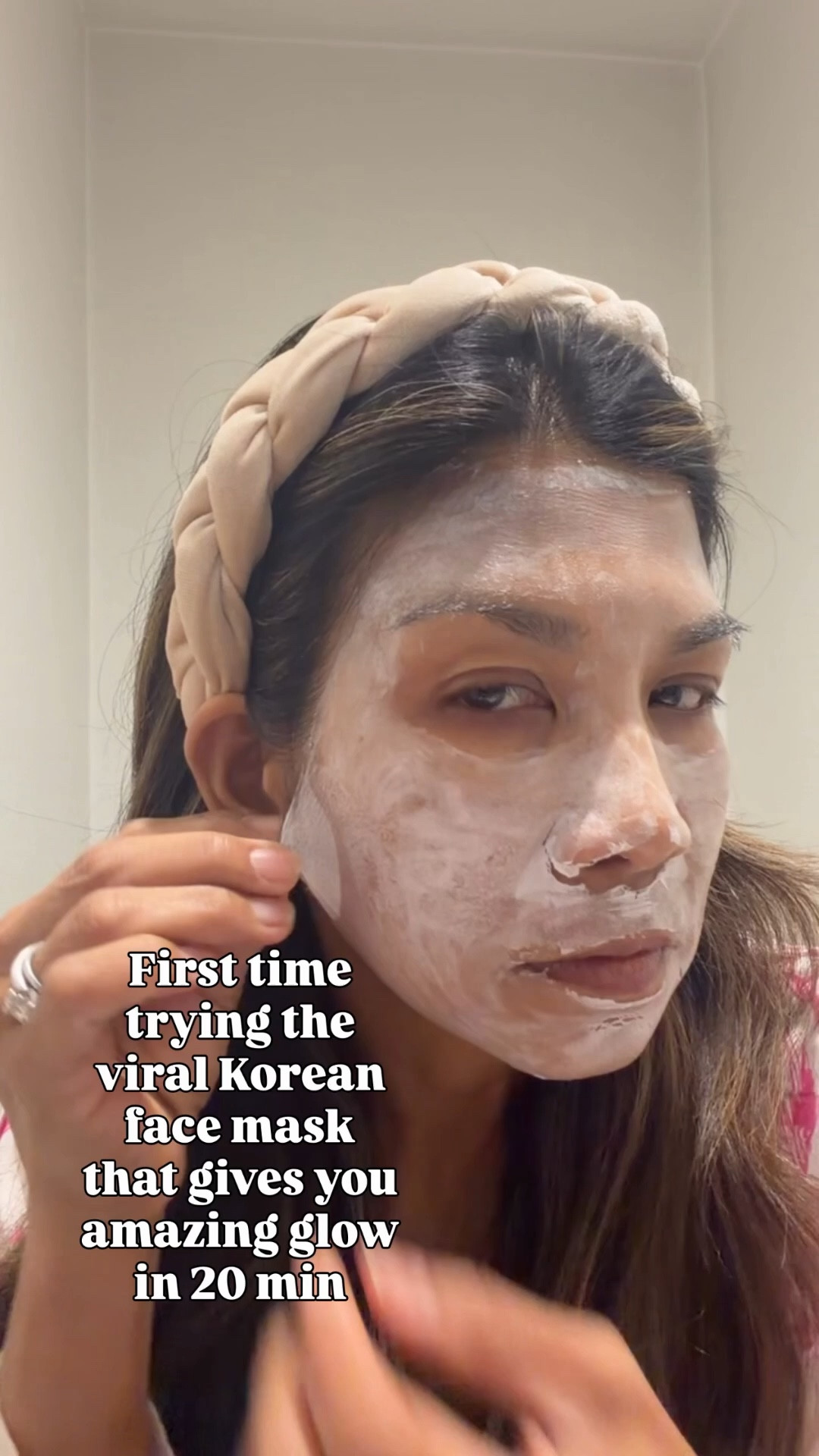 Whoa the glow!! Will def keep doing this! 
Amazing!
PJ set in small tts

#LTKOver40 #LTKBeauty