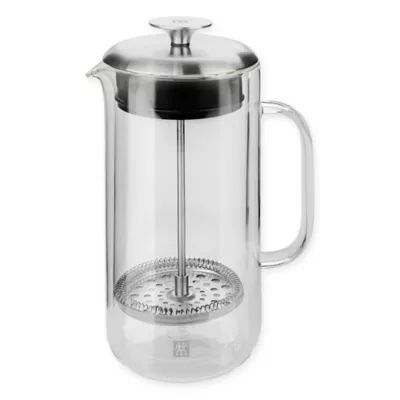 Zwilling® J.A. Henckels Sorrento Plus 27 oz. French Press in Clear/Silver | Bed Bath & Beyond