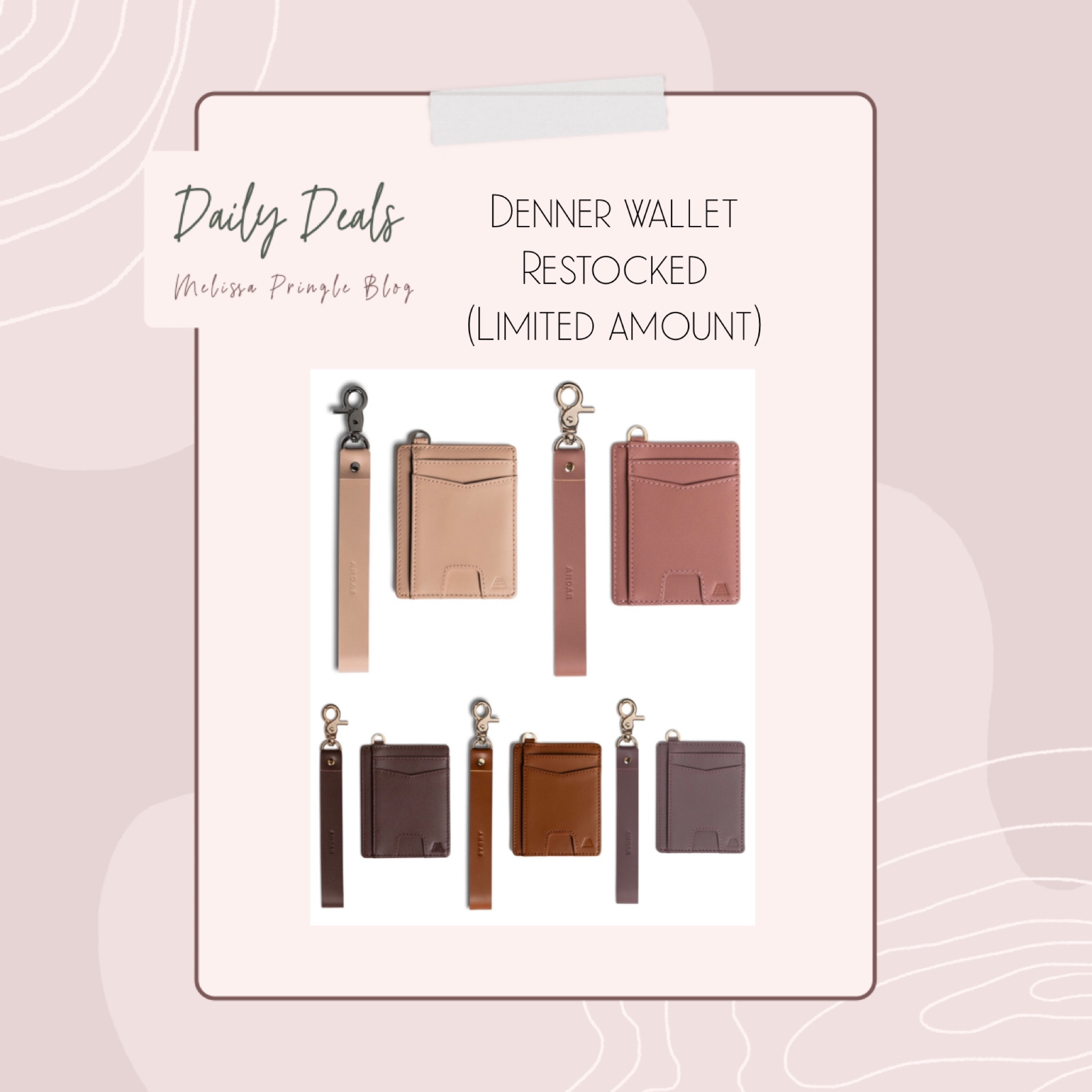 andar denner wallet restocked • favorite mom wallet • limited stock 

#LTKunder100 #LTKGiftGuide #LTKstyletip