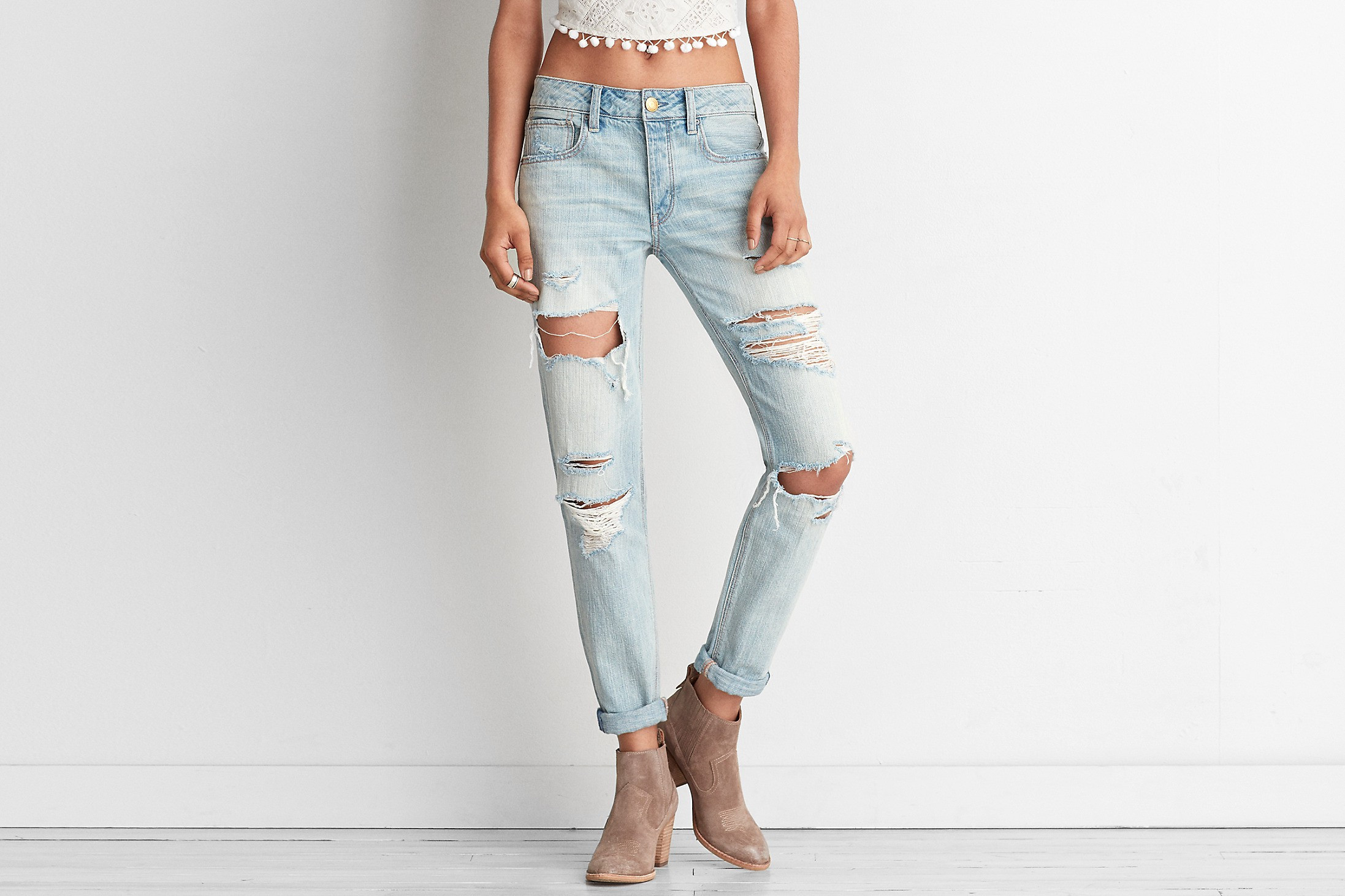 Tomgirl Jean, Classic Marble Destroy | American Eagle Outfitters (US & CA)
