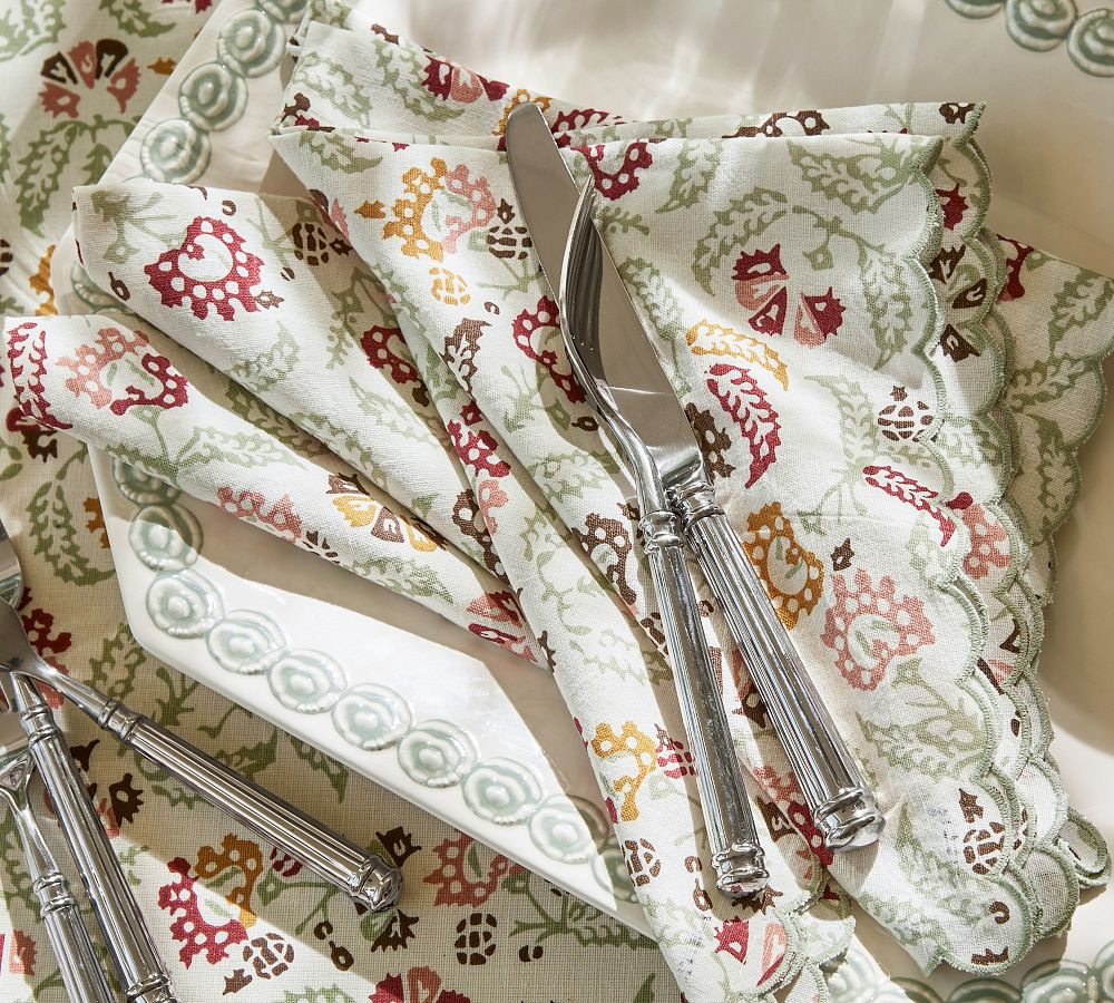 Julia Berolzheimer Goldie Napkins - Set of 4 | Pottery Barn (US)