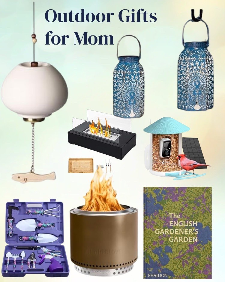 Outdoor Gifts for Mom
Celebrate Mom with thoughtful outdoor gifts she'll love! Whether she’s a garden guru, bird watcher, or just loves relaxing in the backyard, these finds are perfect for her special day. From chic lanterns and cozy fire pits to stylish garden tools and decor, these picks bring beauty and function to her outdoor space.

Shop the look and treat Mom to something she’ll truly enjoy!

#LTKFindsUnder50 #LTKGiftGuide #LTKHome