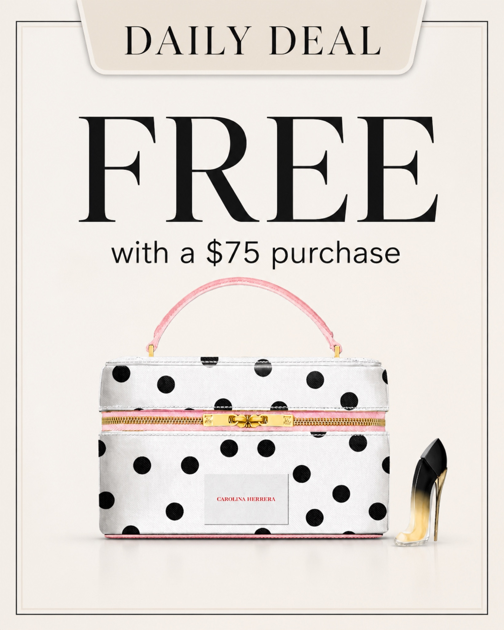 You’re going to want to try this… I just tested it and it worked.

Add $75 to your cart and this case shows up FREE — I even tried it with a few small items and it still applied. 👇👇👇👇👇

Make sure you add this product to your cart or it will not ship. Then add $75 of other product and watch the price drop. 

#LTKBeauty #LTKMothersDay #LTKSaleAlert