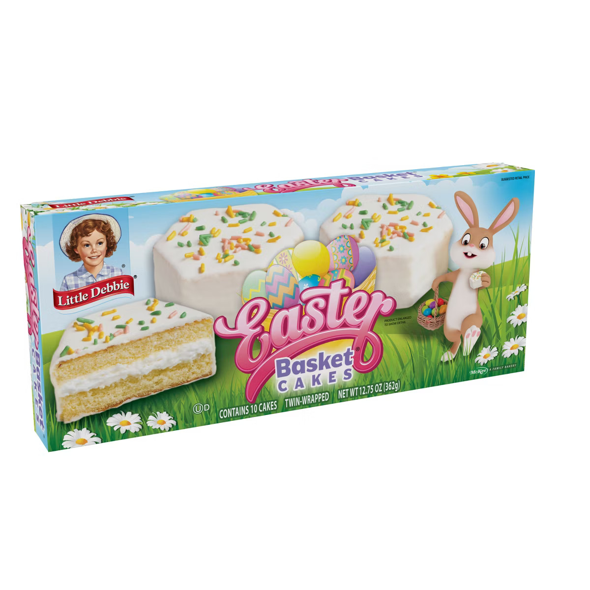 Little Debbie Vanilla Easter Basket Cakes - 10ct/12.75oz | Target