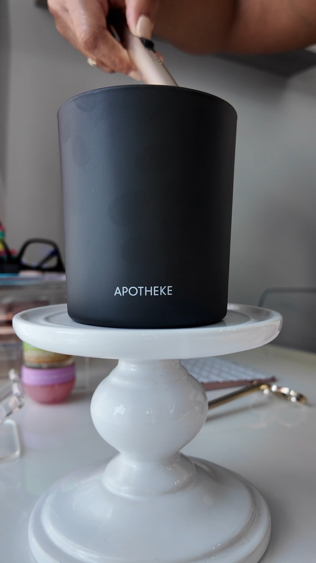 That new candle feeling! 😌 This candle smells amazing and the throw is perfection! I’ve linked this candle and the other products in this scent! 

#LTKover40 #LTKfindsunder100 #LTKhome