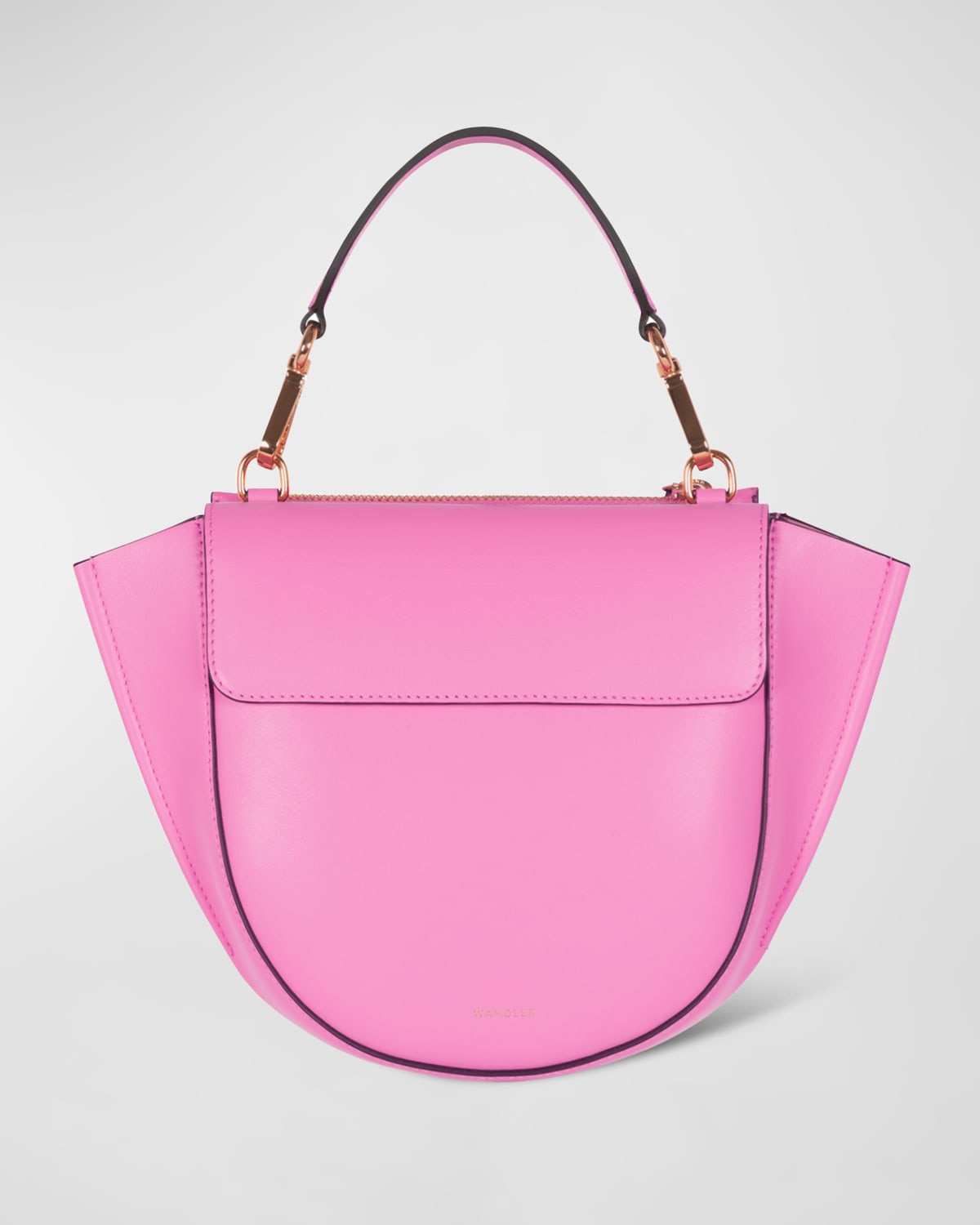 Hortensia Mini Leather Top-Handle Bag | Neiman Marcus