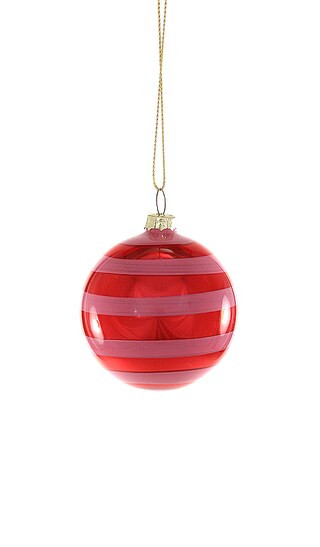 Jolly Stripe Small Bauble Ornament | Revolve Clothing (Global)