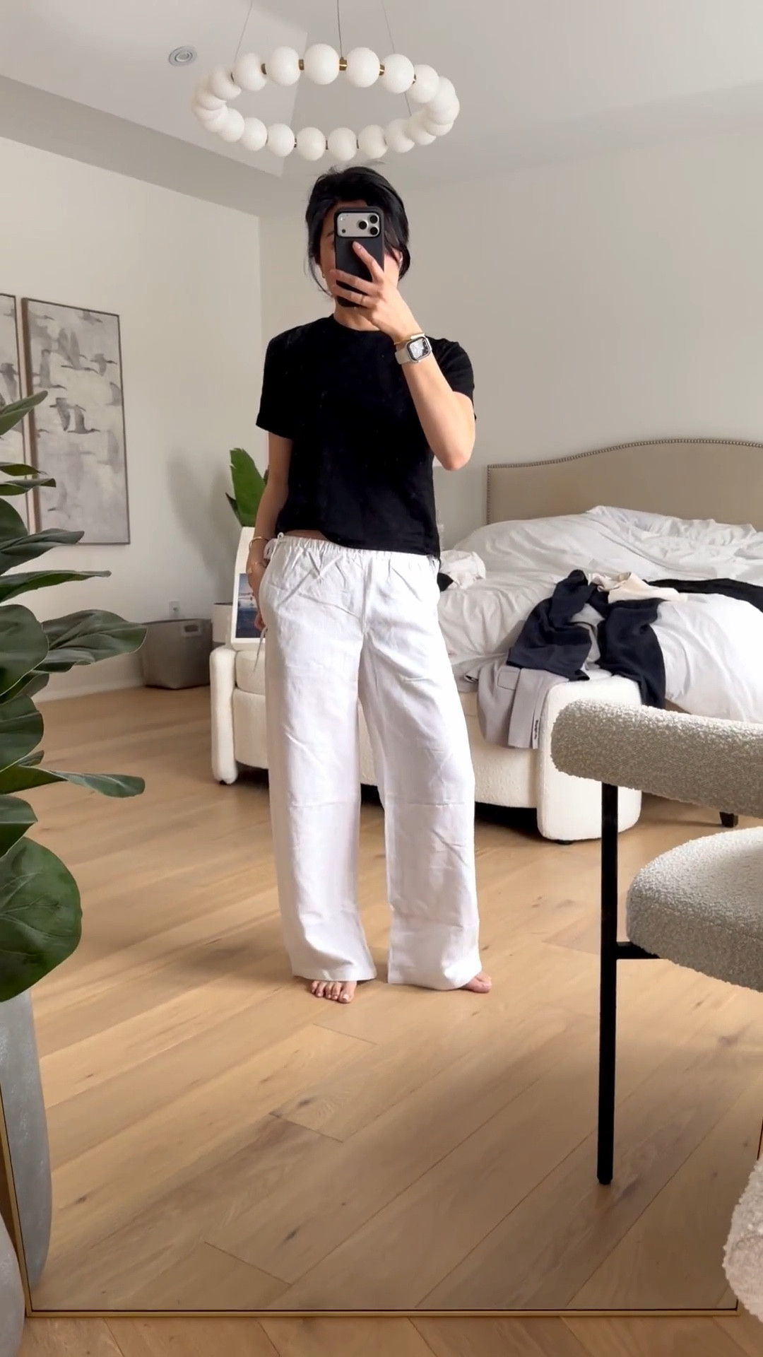 I already know the price per wear on these linen pants this summer will be 👌

Aritzia try on, linen pants, low rise linen, wide leg linen, white linen pants, white linen pull up pants, elevated basics, pull up linen pants, black and white outfit, summer outfit, easy summer outfit, summer ootd, summer staples 

#LTKgrwm #LTKOver40 #LTKootd