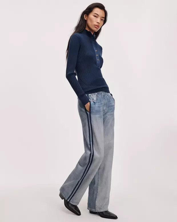 rb Miramar Wide-Leg Track Pant | rag & bone