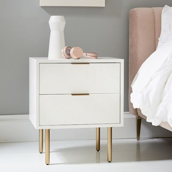 Jennings Statement Nightstand | Pottery Barn Teen