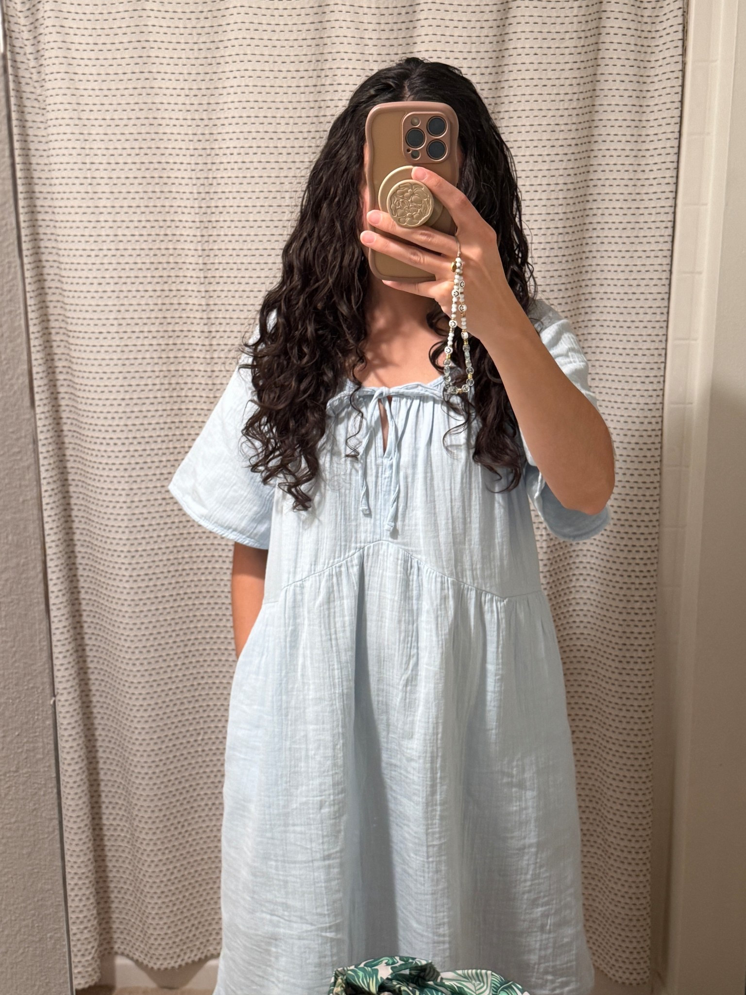 Loved this 100% cotton dress so much I got it in multiple colors 🩵✨ @gapstyle 

#OldNavy #teacher

#LTKootd #LTKSaleAlert #LTKWorkwear