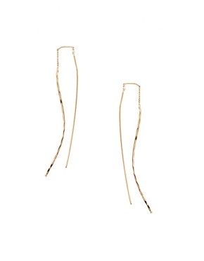 ASOS Wavy Stick Through Earrings | ASOS UK