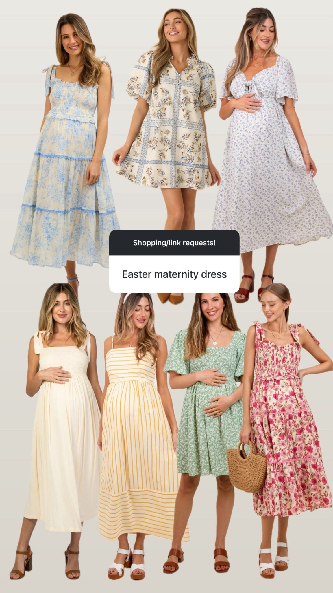 Easter maternity dresses 

#LTKBump #LTKBaby