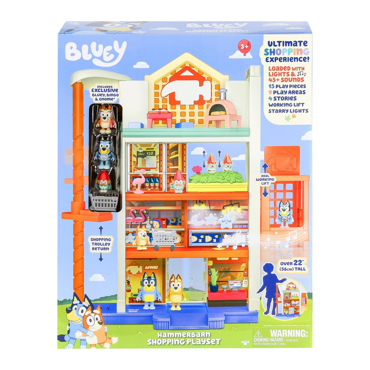Bluey Hammerbarn Shopping Playset | Target