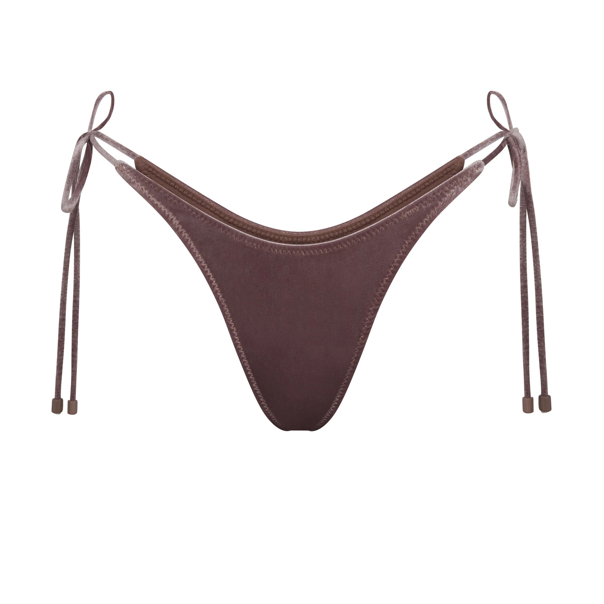 VELVET TIE BIKINI BOTTOM | SKIMS (US)