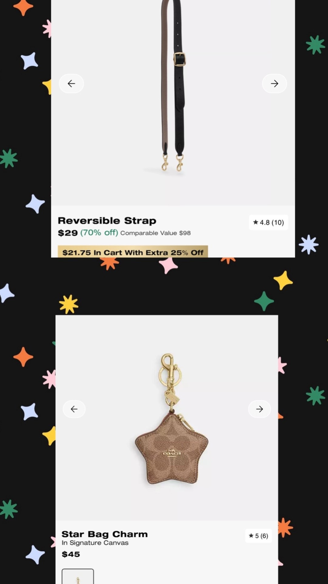 This strap is a steal and would go with so many bags. The star is just adorable. 🌠

#LTKGiftGuide #LTKCyberWeek #LTKHoliday