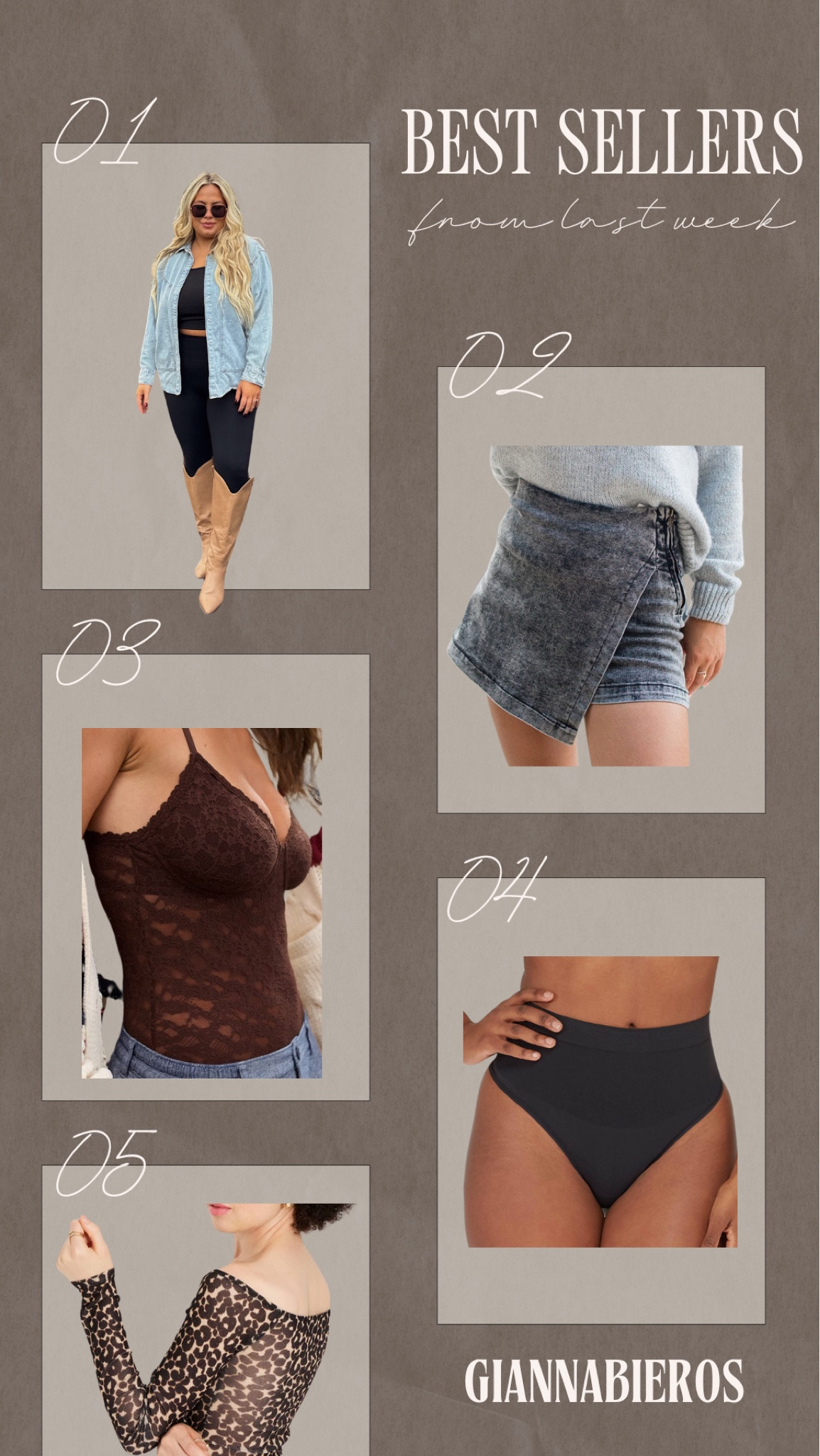 Best sellers last week

#bestsellers #mostloved #mostpurchased

#LTKFindsUnder50 #LTKSaleAlert #LTKMidsize