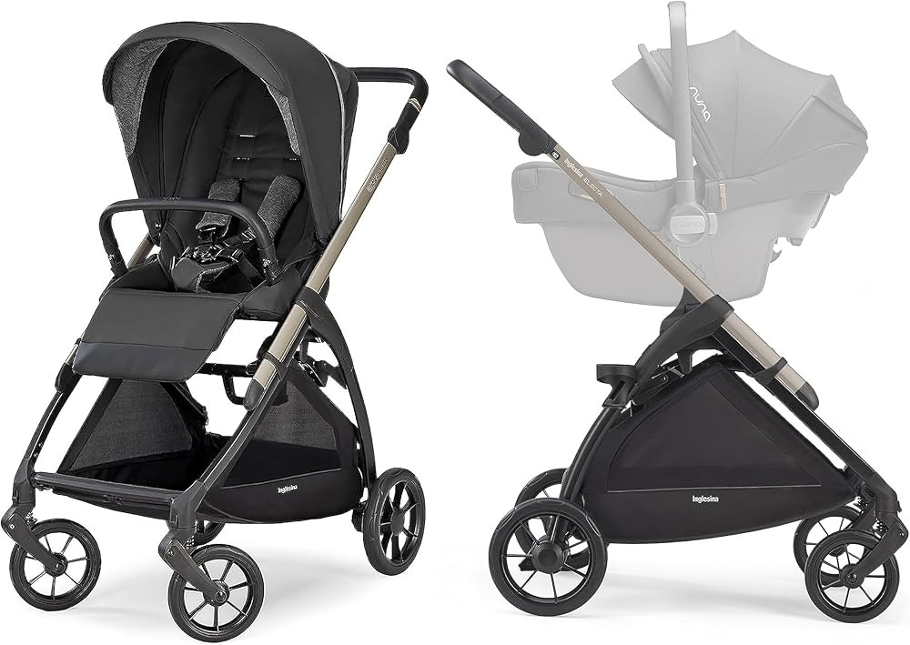 Inglesina Electa Stroller, Upper Black - Full-Size Stroller for Babies & Toddlers Up to 55 lbs - ... | Amazon (US)