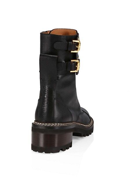 Mallory Leather Combat Boots | Saks Fifth Avenue