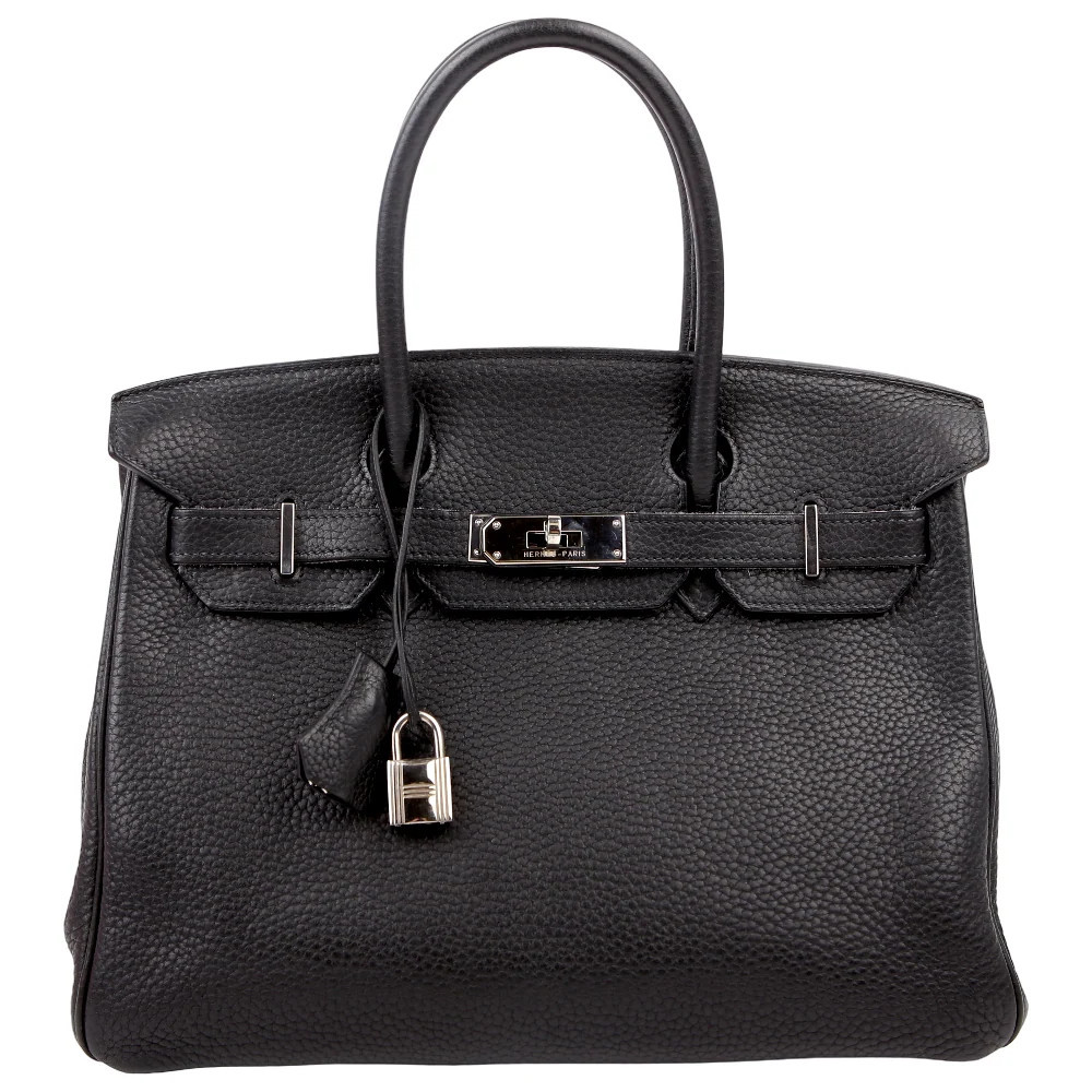 Birkin 30 Clemence 2009 Black/Palladium | Keeks Designer Handbags