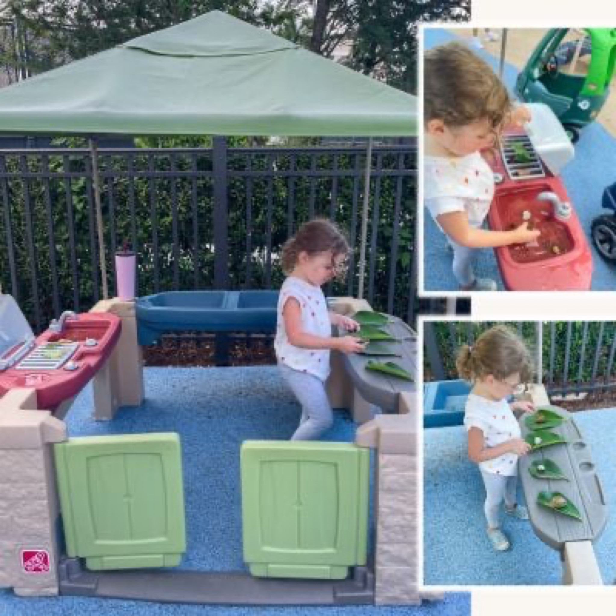 Patio Set All Around Playtime Patio With Canopy Step2 All Around