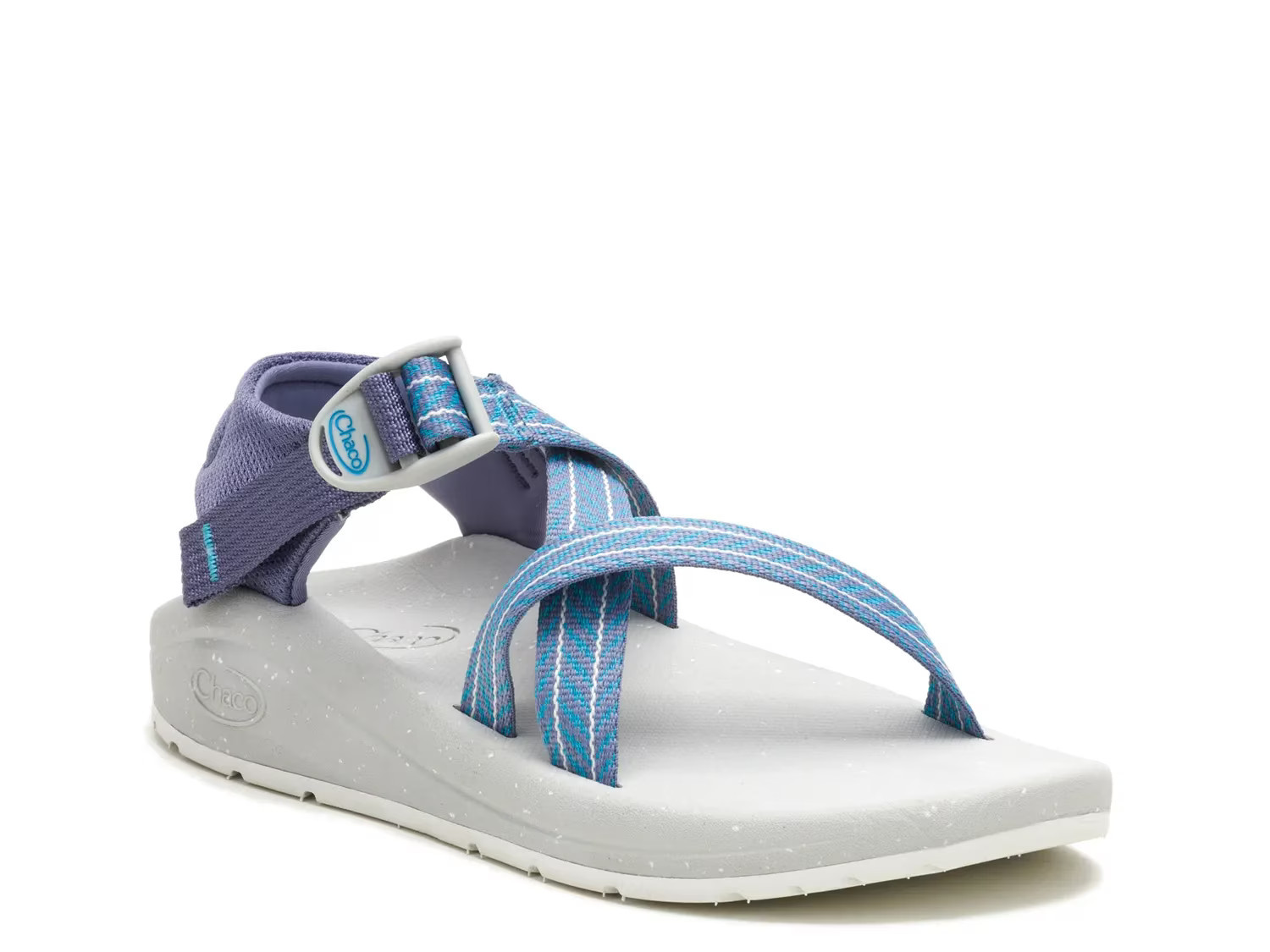 Chaco CushZ Sandal | Women's | Light Blue/Multicolor | Size 10 | Sandals | DSW