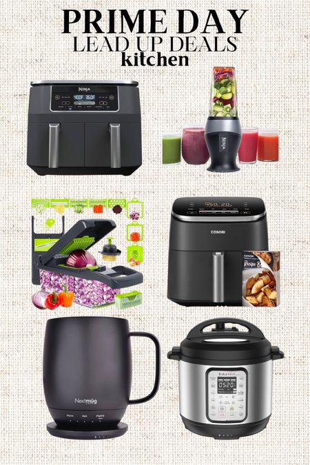 Amazon prime day lead up deals kitchen finds air fryer instant pot, electric mug blender all on sale 

#LTKSaleAlert #LTKSummerSales