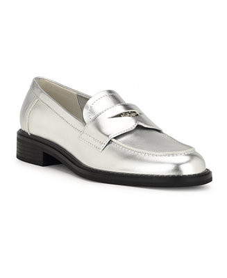 Nine West Women's Seeme Slip-On Round Toe Casual Loafers - Macy's | Macy's