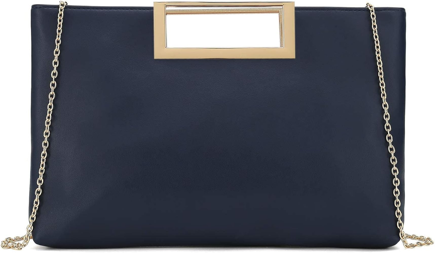 CHARMING TAILOR Fashion PU Leather Handbag Stylish Women Convertible Clutch Purse | Amazon (US)