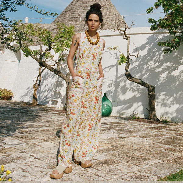 Flora Linen Jumpsuit | Spell Designs (USA)