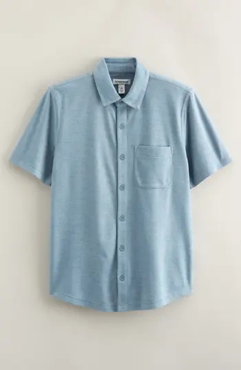 Nordstrom Kids' Knit Button-Up Shirt | Nordstrom | Nordstrom