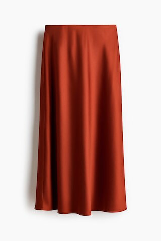 H & M - Midirock - Orange - Damen | H&M (DE, AT, CH, NL, FI)
