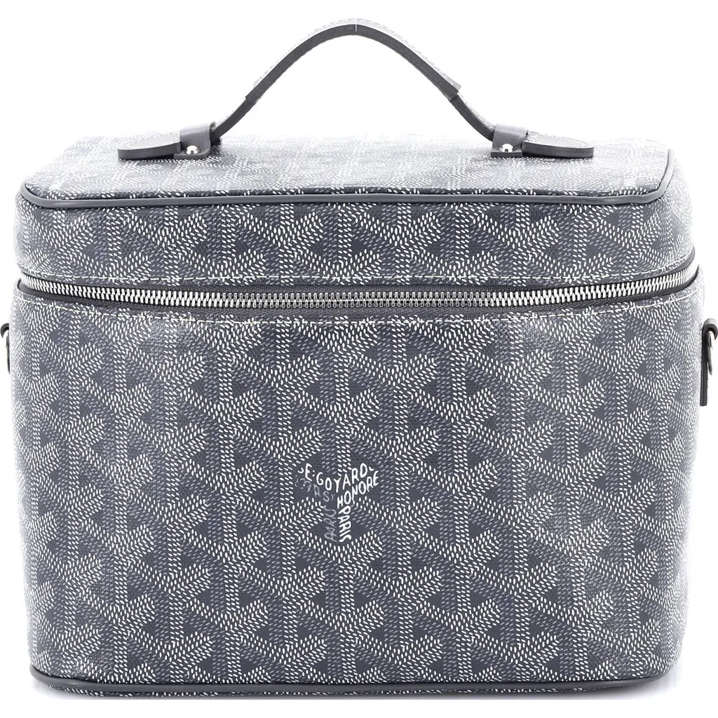 Pre-Owned Goyard Muse Vanity Case Coated Canvas in Gray at Nordstrom, Size X-Small | Nordstrom