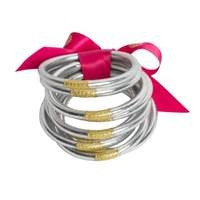 Silver All Weather Bangles® (AWB®) - Serenity Prayer | BuDhaGirl