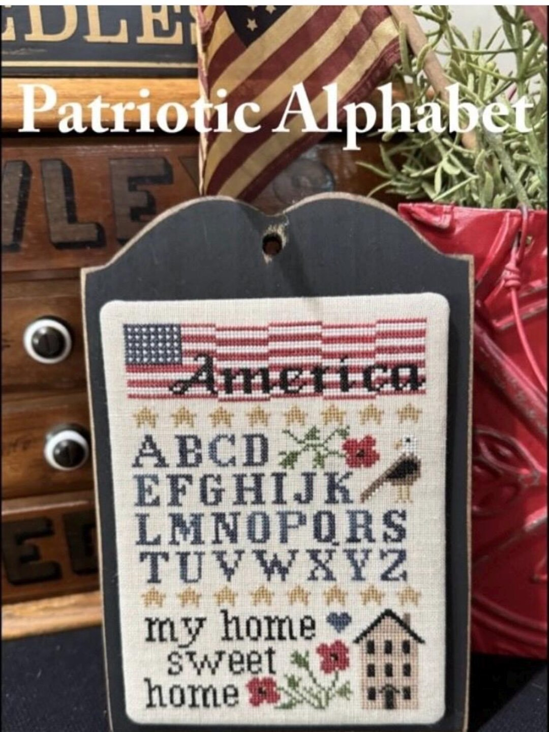 32/36 & 16/18 Count Patriotic Alphabet Board - Etsy | Etsy (US)