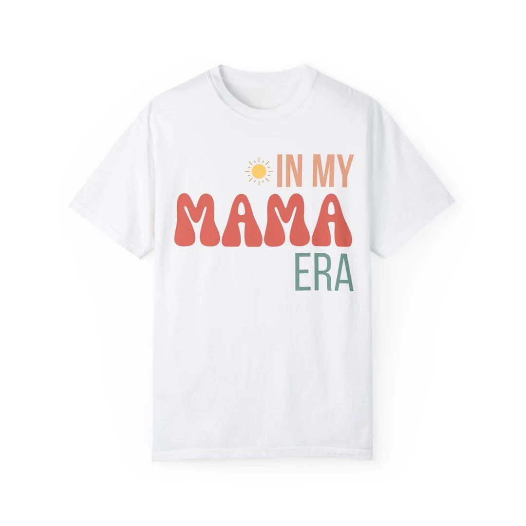 In My Mama Era, Mom Tee, Bump Tee, Mom Era - Etsy | Etsy (US)